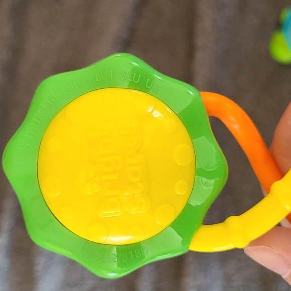 Two Colorful Baby Rattles - Picture 2 of 6